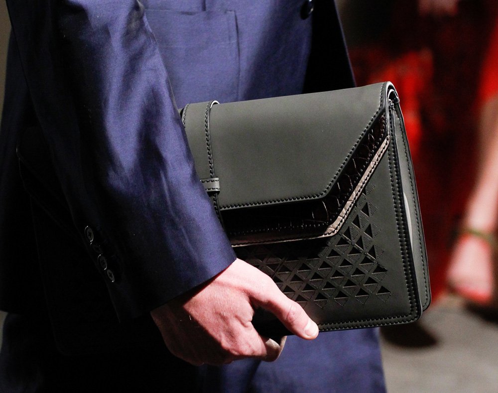 Reference image illustrating Bottega Veneta Spring 2017: 50th Anniversary Bags for Women and Men