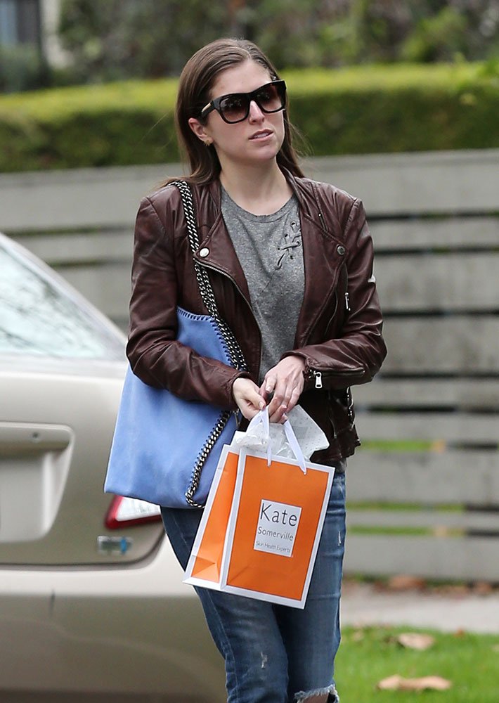 Reference image illustrating Bright Red Hues, Logo Mania, and Stella McCartney Falabella Dominate Celebrity Handbag Sightings