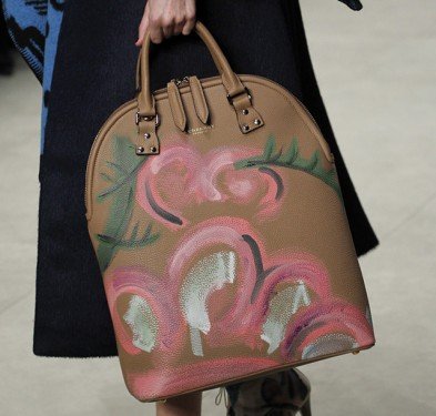 Burberry Fall 2014 Runway Bags: Hand-Painted Art or Missed Luxury Opportunity? thumbnail
