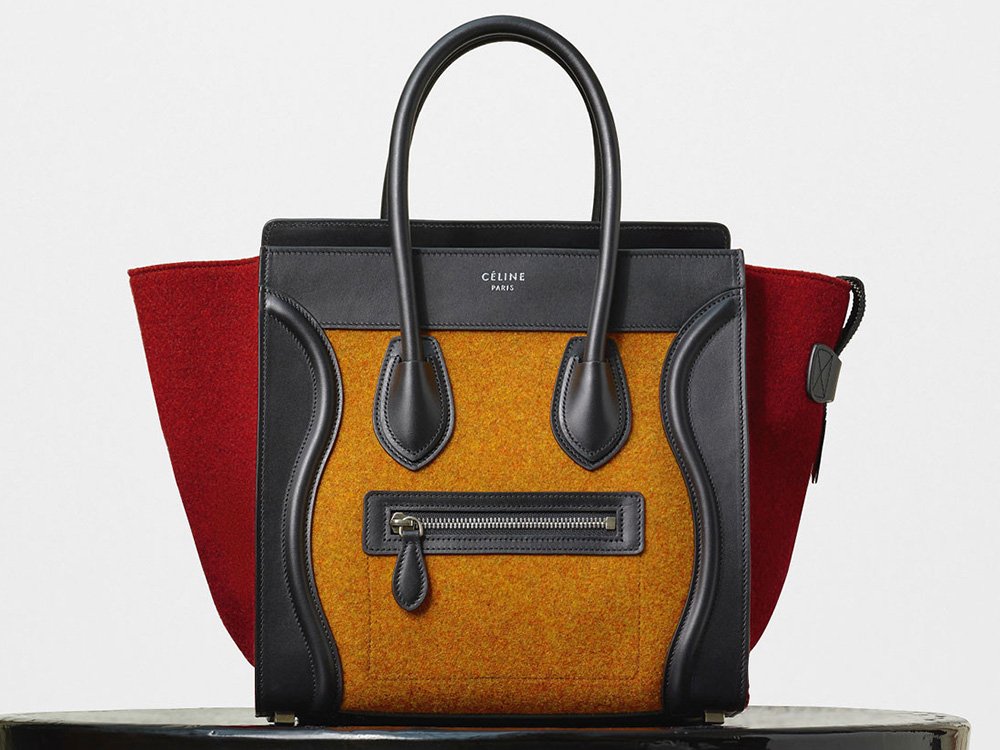 Reference image illustrating Céline Luggage Tote Lookbook 2016: New Sizes, Leathers, and Pricing Guide