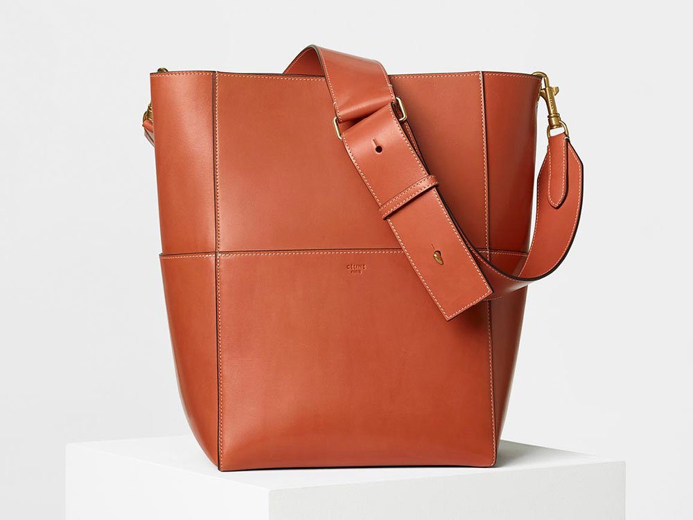 Reference image illustrating Céline Sangle Shoulder Bag Review: A Discreet Luxury Work Tote with Versatile Straps