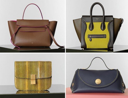 Céline Winter 2014 Handbag Collection: New Orb Bag & Classic Favorites in Fresh Colors thumbnail