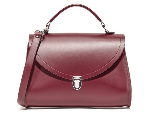 Cambridge Satchel Poppy Top Handle Review: A Sophisticated Leather Bag Under $200 cover image
