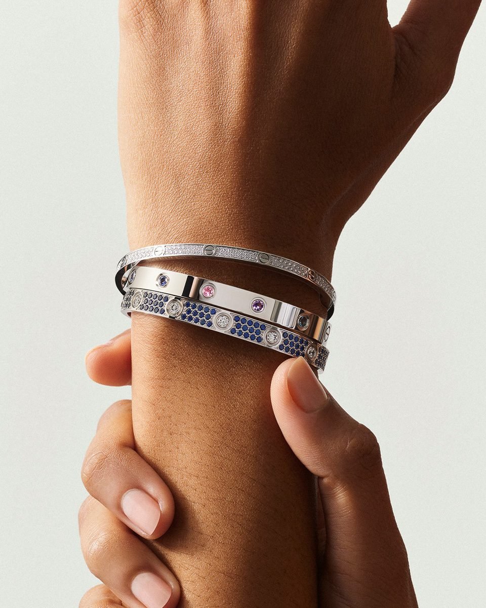Reference image illustrating Cartier Rainbow Love Bracelet Returns: Inside the New Love Color Capsule Collection