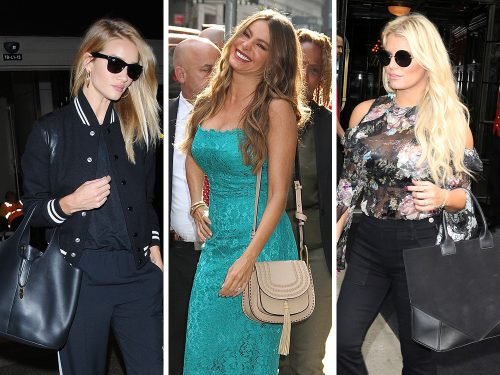 Celebrities Embrace Velvet, Suede, and White Bags for Fall 2016: Chloé, Miu Miu, and More thumbnail