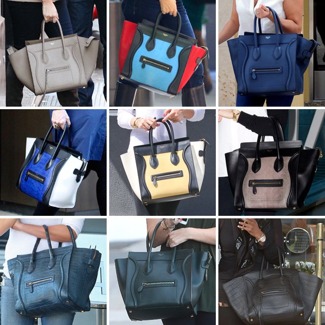 Reference image illustrating Celebrities Still Love the Celine Luggage Tote: A Look at Who Carries It Now