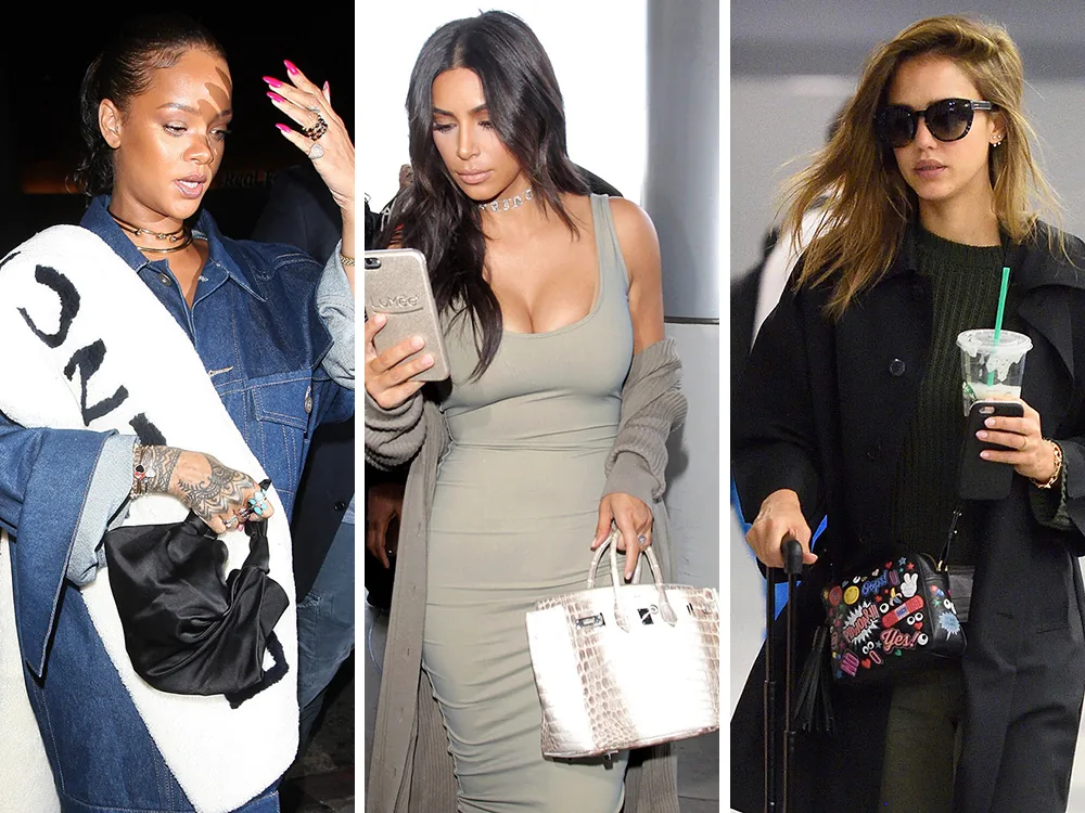 Reference image illustrating Celebrity Bag Watch: Moschino, Anya Hindmarch & The Row Steal the Spotlight