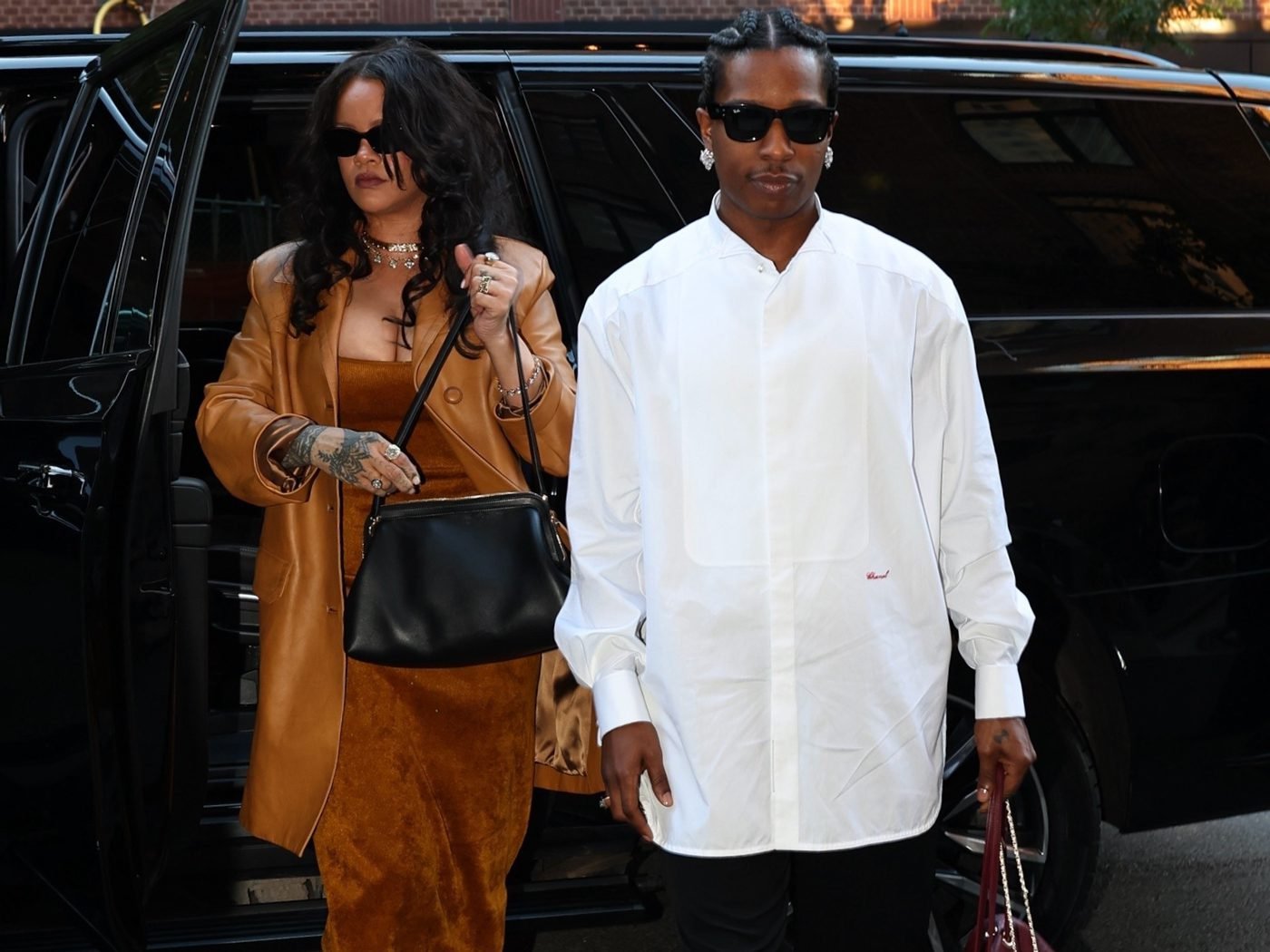 Reference image illustrating Celebrity Bag Watch: Rihanna, Kim Kardashian, and Tate McRae Debut High-End Handbags This Week