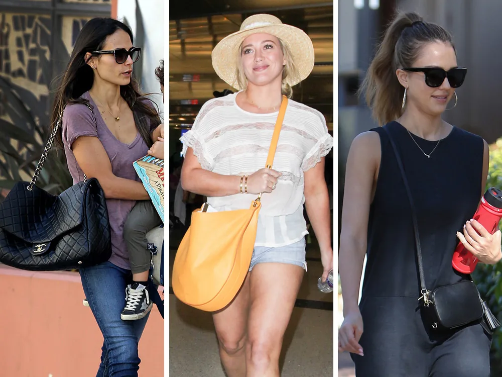 Reference image illustrating Celebrity Handbag Roundup: From Oversized Chanel and Céline to the Under-$200 Pop & Suki Camera Bag