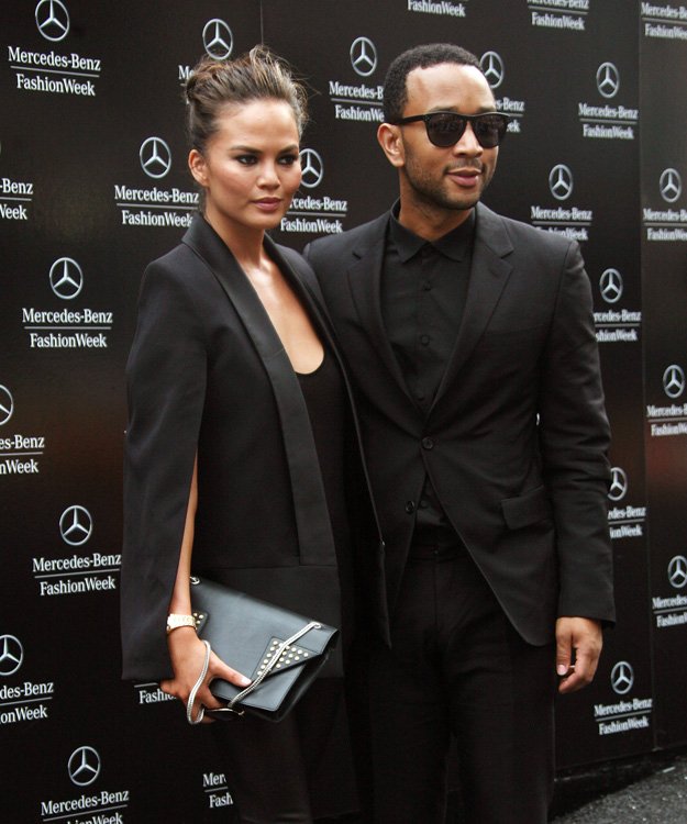Reference image illustrating Celebrity Handbag Sightings at New York Fashion Week Spring 2014