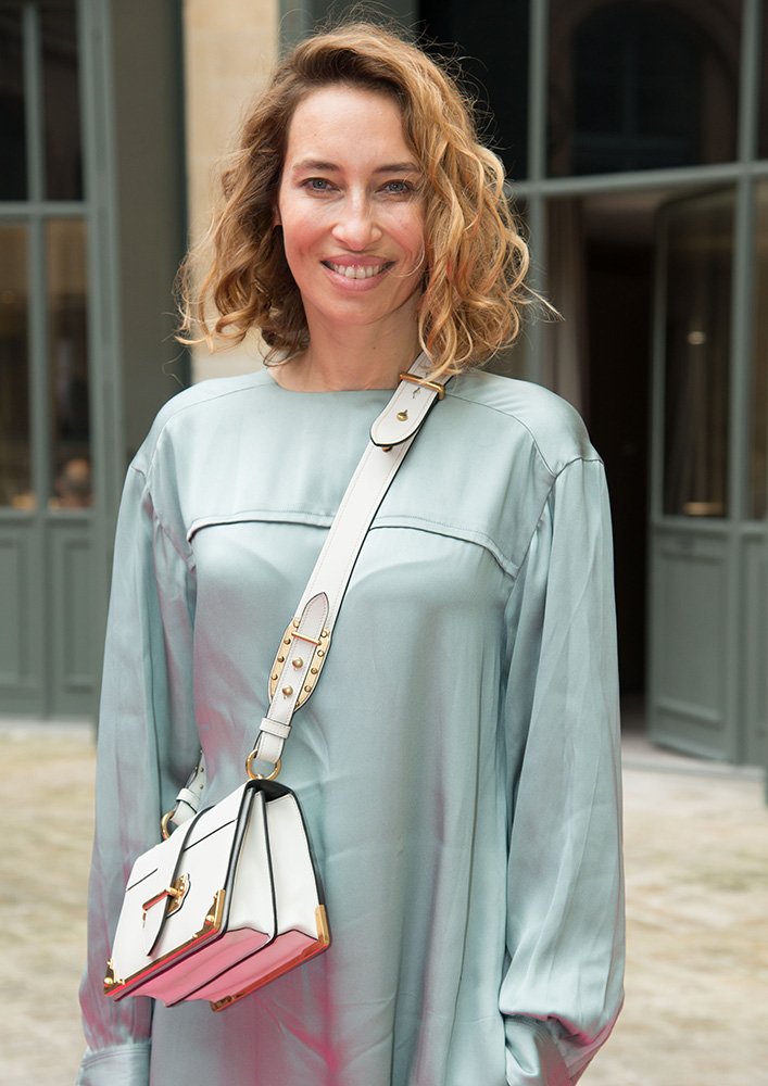 Reference image illustrating Celebrity Handbag Sightings at Paris Couture Week Fall 2016: Dior, Chanel & More