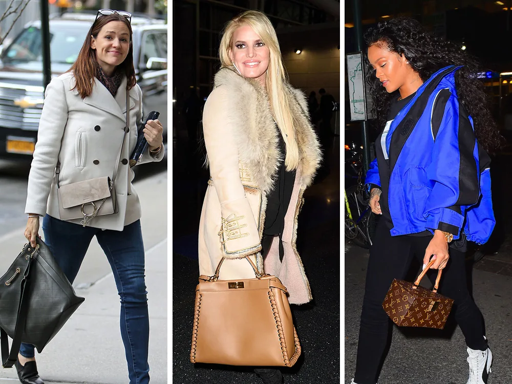Reference image illustrating Celebrity Handbag Sightings: Louis Vuitton, Fendi, Chanel & More at Star-Studded Dinners and Airport Arrivals