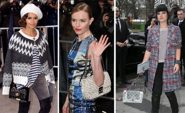 Celebrity Handbag Spotting: The Best Bags at Paris Haute Couture Week Spring 2014 thumbnail