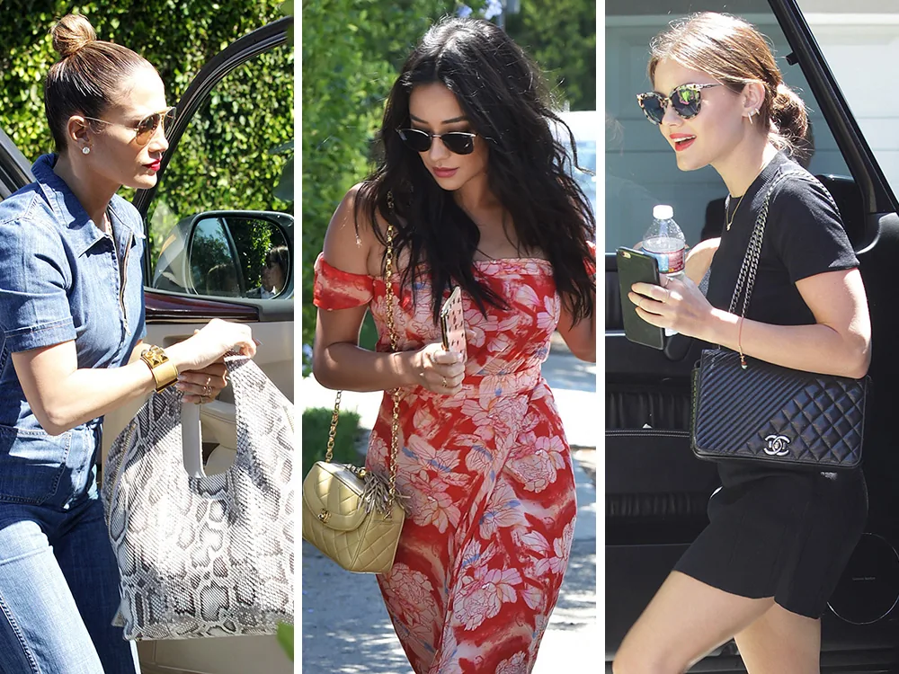 Reference image illustrating Celebrity Handbag Spotting: The Best Designer Bags Spotted at Jennifer Klein’s Day of Indulgence Gifting Suite