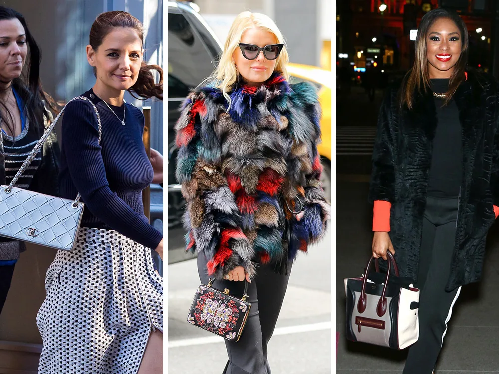Reference image illustrating Celebrity Handbag Watch: Gabriela Hearst Nina, Dior Lady Dior & Burberry Saddle Bags Spotted on Stars
