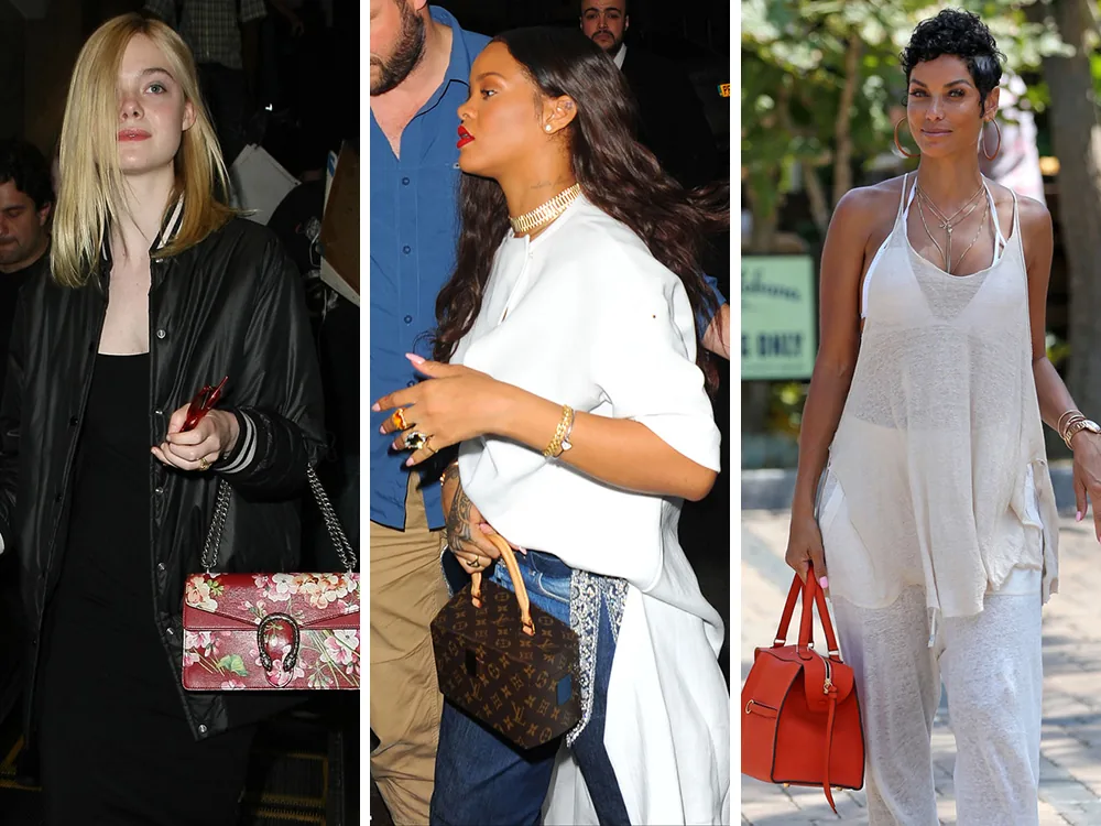 Reference image illustrating Celebrity Red Handbag Obsession: The Hottest Designer Bags Spotted This Week