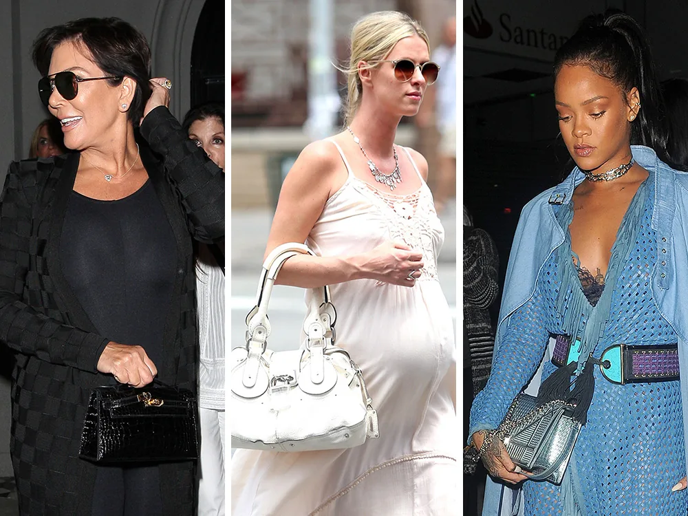 Reference image illustrating Celebrity Vintage and Exotic Handbag Sightings: Chloé, Dior, Hermès, and More