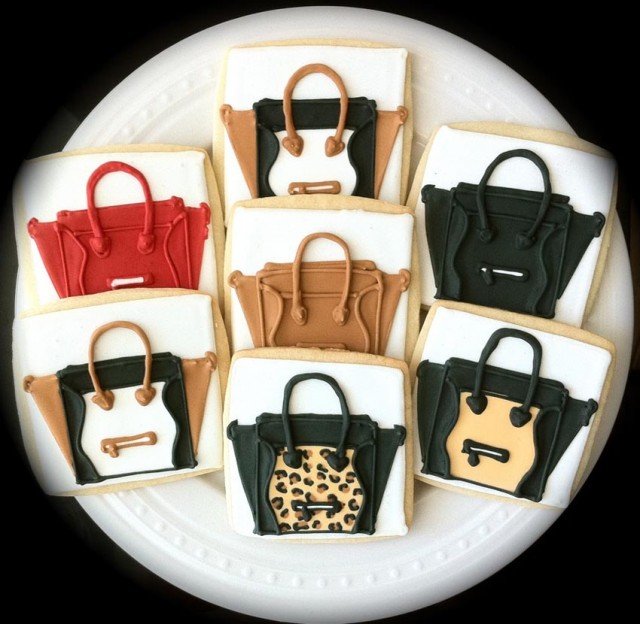 Reference image illustrating Celine Luggage Tote Cookies: A Purse Lover's Sweetest Dream Treat