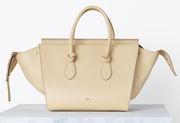 Reference image illustrating Celine Spring 2014 Handbags: Resort Collection Preview of Luggage, Trapeze & Tie Totes