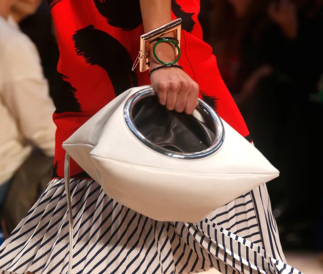 Reference image illustrating Celine Spring 2014 Runway Bags: A Closer Look at Phoebe Philo’s Most Unconventional Handbags