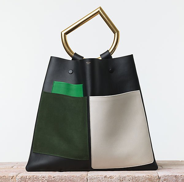 Reference image illustrating Celine Summer 2014 Handbag Collection: Iconic Silhouettes Meet Bold New Designs