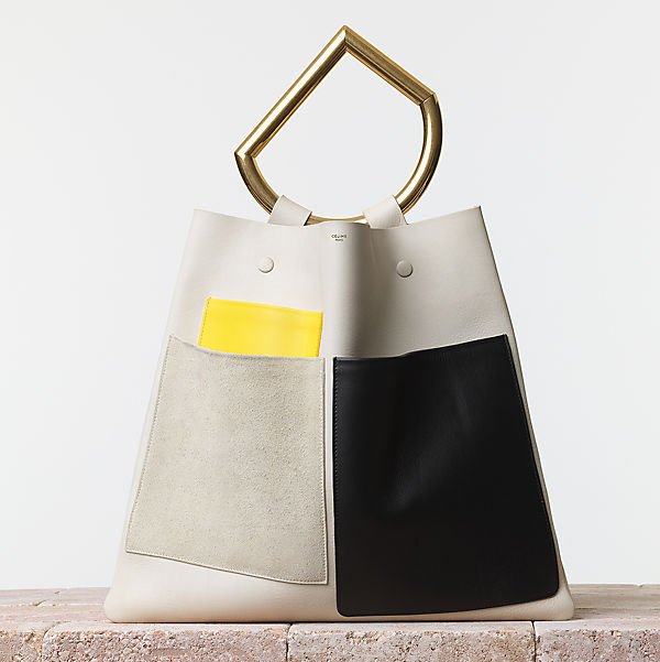 Reference image illustrating Celine Summer 2014 Handbag Collection: Iconic Silhouettes Meet Bold New Designs