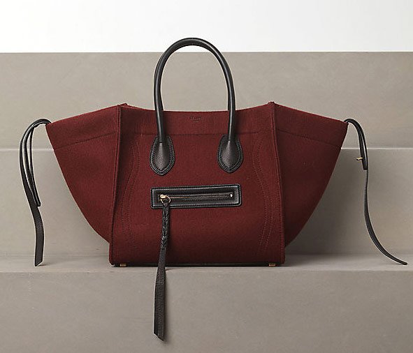 Reference image illustrating Celine Winter 2012 Handbag Collection: Luggage, Phantom & Cabas Totes