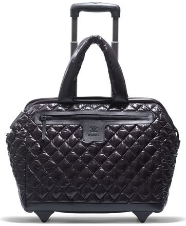 Reference image illustrating Chanel Coco Cocoon Collection Review: Nylon and Lambskin Handbags