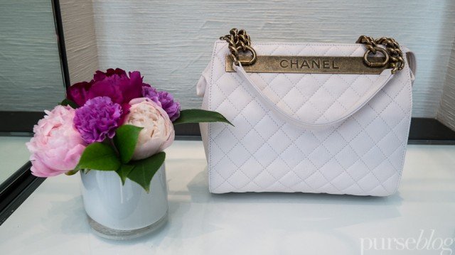 Reference image illustrating Chanel Cruise 2013 Handbag Collection: Versailles-Inspired Pastels & Baroque Details