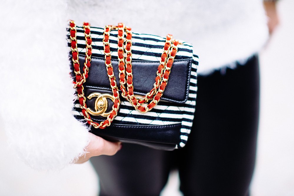 Reference image illustrating Chanel Cruise 2014 Collection: Up-Close Look at the Classic Flap and Boy Bags