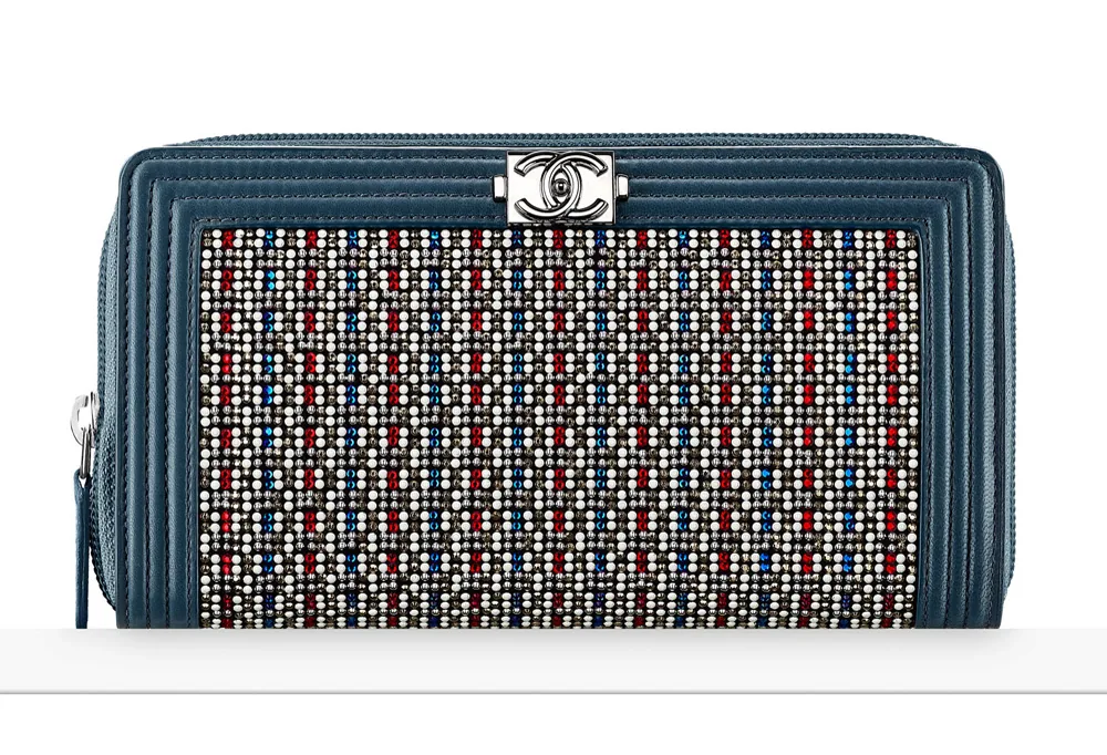 Reference image illustrating Chanel Cuba Cruise 2017 Small Leather Goods: Wallets, WOCs, and Accessories