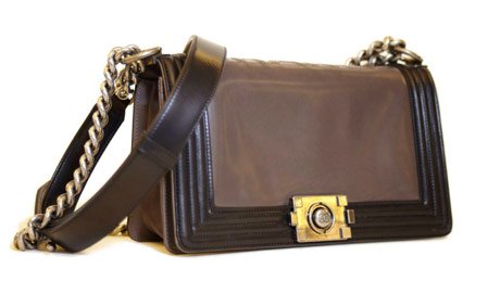 Reference image illustrating Chanel Fall 2011 Handbag Collection: Python Flap Bags and Dystopian Luxury