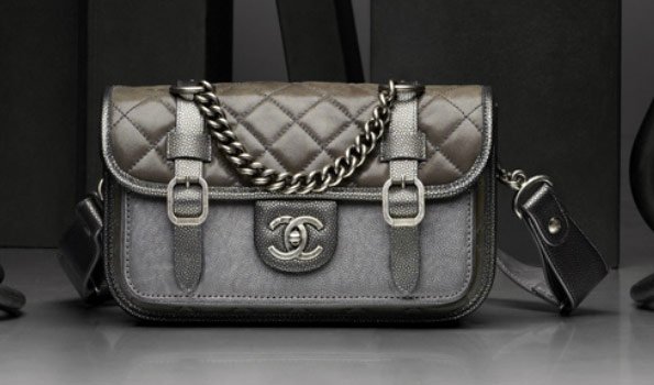 Reference image illustrating Chanel Fall 2012 Pre-Collection Bags: Earthy Textures and Rugged Elegance