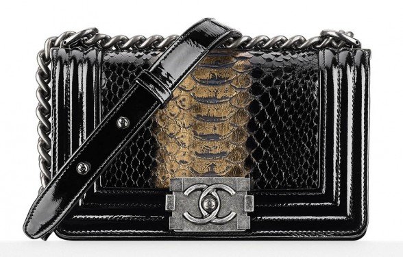 Chanel Fall 2014 Pre-Collection Bags: Python, Tweed, and Classic Flap Styles cover image
