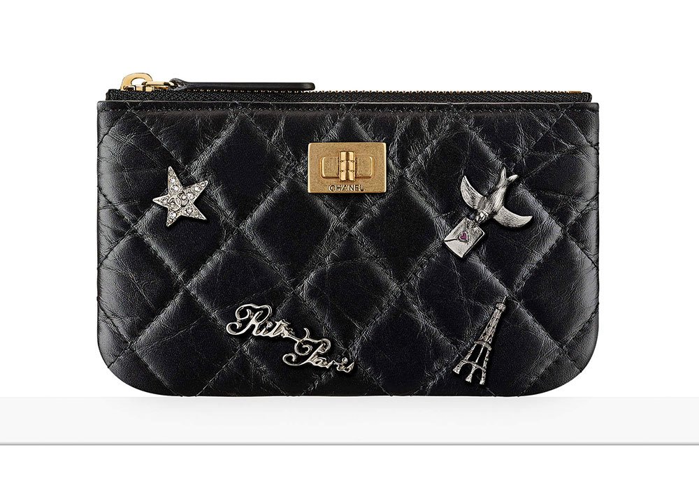 Reference image illustrating Chanel Métiers d'Art 2017 Small Leather Goods: WOCs, Wallets, and Card Holders