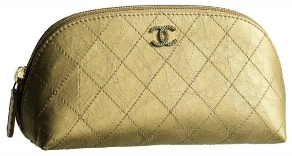 Reference image illustrating Chanel Palette Fall 2011: Metallic Aged Calfskin Small Leather Goods Collection