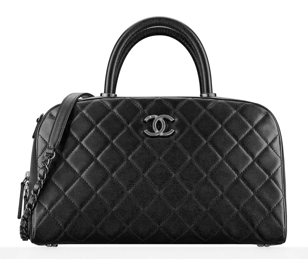 Reference image illustrating Chanel Pre-Collection Fall 2016: 64 New Handbags Featuring Tweed, Python, and Classic Flap Styles