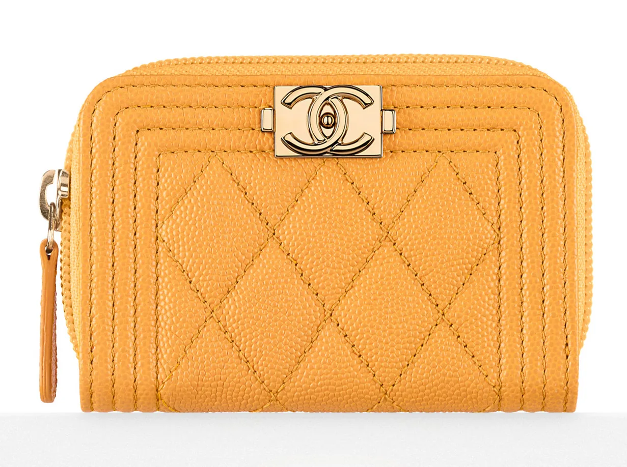 Reference image illustrating Chanel Pre-Collection Fall 2016 Small Leather Goods: Wallets, WOCs & More (Full Lookbook)