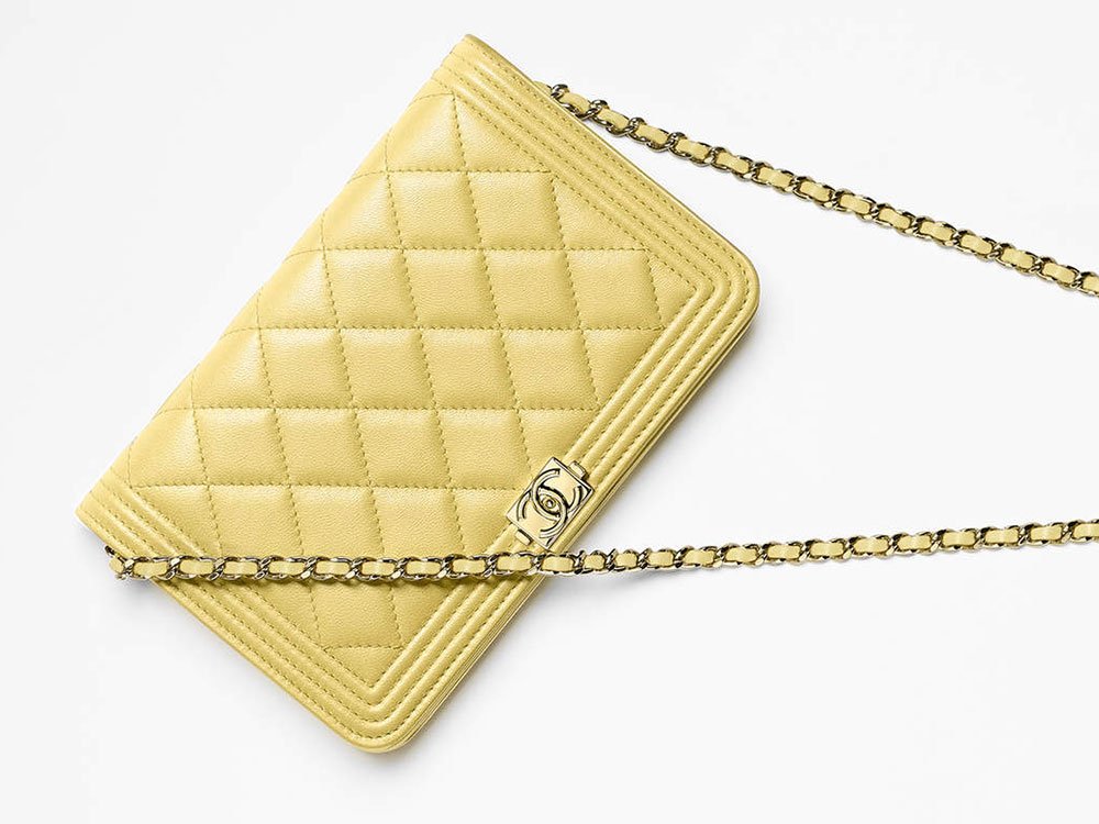 Reference image illustrating Chanel Pre-Collection Spring 2017 Wallets, WOCs, and Small Leather Goods: Full Lookbook with Prices