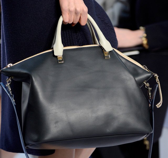 Reference image illustrating Chloé Fall 2013 Handbags: A Closer Look at Refined Everyday Totes and Structured Carryalls