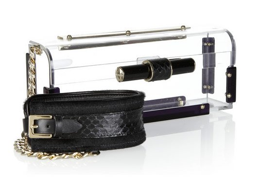 Reference image illustrating Clear Clutch Handbags: Save, Spend, or Splurge on Lucite Evening Bags