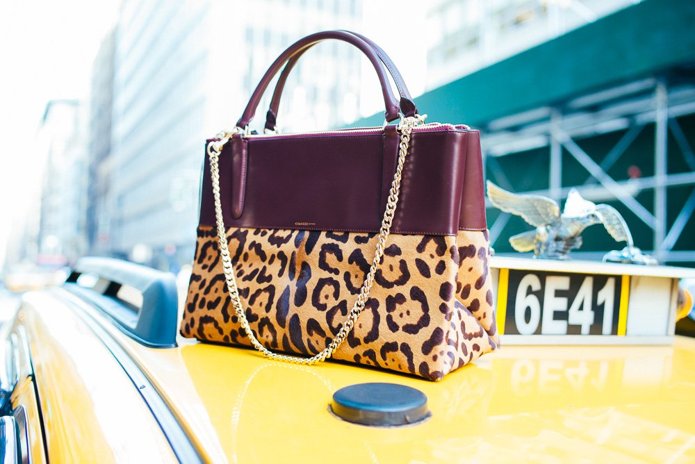 Reference image illustrating Coach Borough Bag in New York: A Day in the Life with PurseBlog’s Favorite Fall Styles