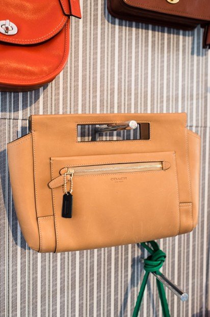 Reference image illustrating Coach Fall 2012 Legacy Collection: A Fresh Direction with Classic Leather and Vibrant Hues