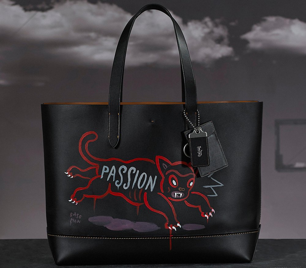 Reference image illustrating Coach Gary Baseman Limited Edition Handbags: Shop the Men’s Spring 2017 Runway Collection