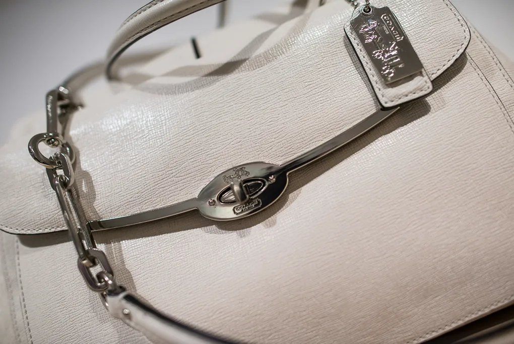 Reference image illustrating Coach Pre-Fall 2013 Collection Preview: Clean Lines, Saffiano Leather & A Revived Poppy Line