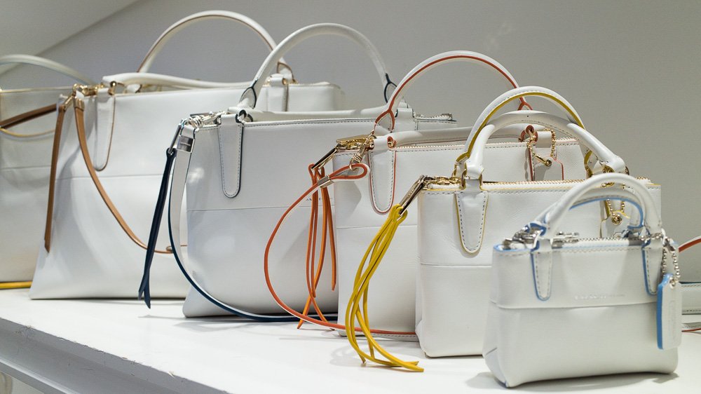 Reference image illustrating Coach Spring 2014 Handbag Collection: The Borough Bag Leads a Bold New Direction