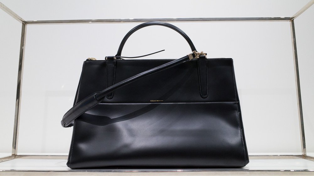 Reference image illustrating Coach Spring 2014 Handbag Collection: The Borough Bag Leads a Bold New Direction