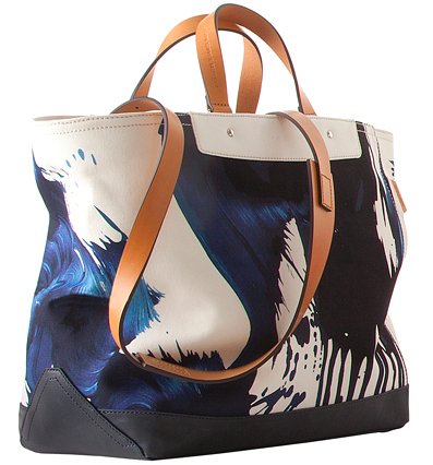 Reference image illustrating Coach x James Nares Limited Edition Tote Collection: Art-Inspired Canvas Bags