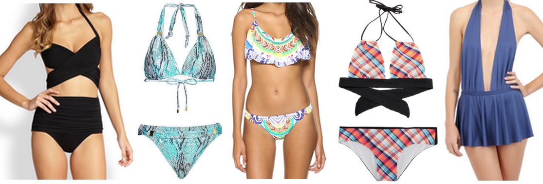 Reference image illustrating Curated Designer Swimwear: Luxury Bathing Suits for the Handbag Lover