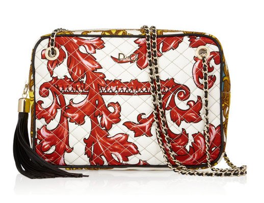 Reference image illustrating D&G’s Final Bow: Bold Printed Quilted Handbags That Define a Last Season